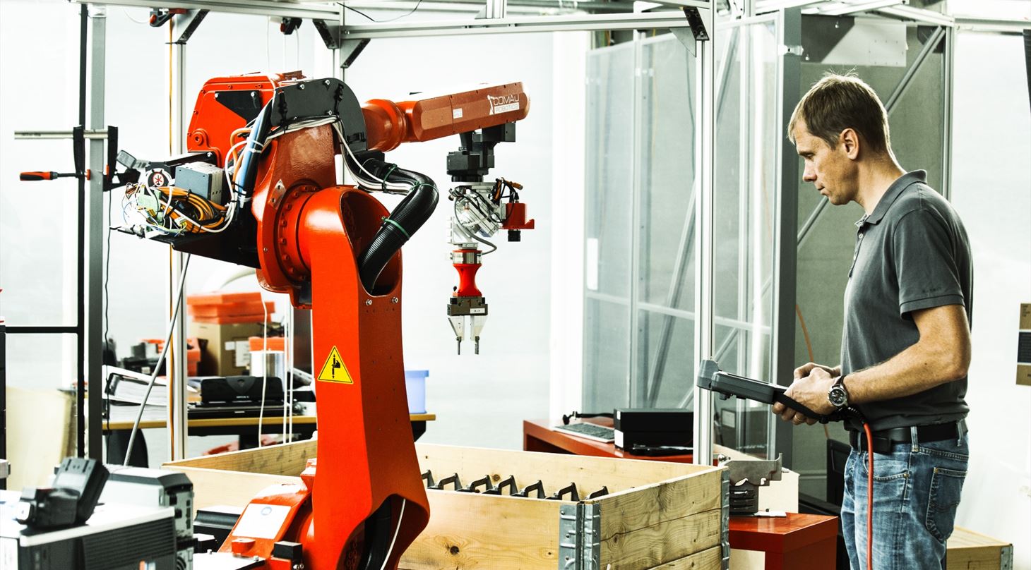 Robotter i fremstillingsindustrien